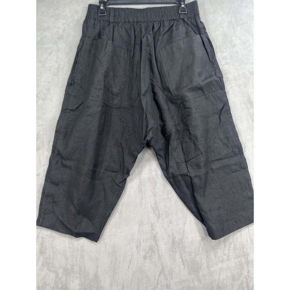 Free People Nicholas K Linen Short Black Pants Size Small - Picture 6 of 10